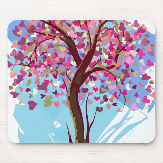 Alfombrilla De Ratón Árbol del amor (Frente)