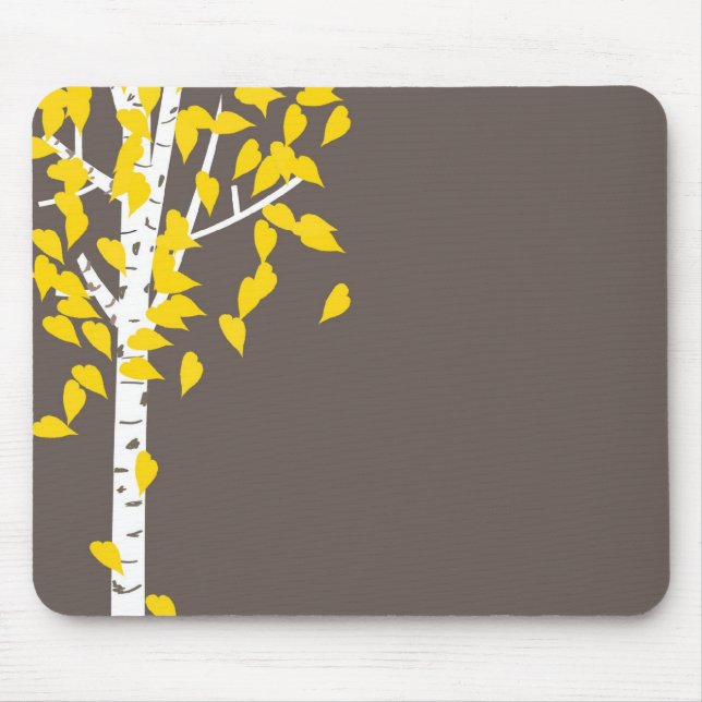 Alfombrilla De Ratón Árbol Mousepad de Aspen (Frente)
