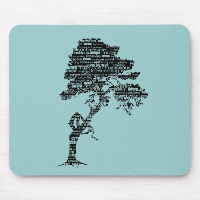 Alfombrilla De Ratón Árbol Mousepad de Bodhi (Frente)