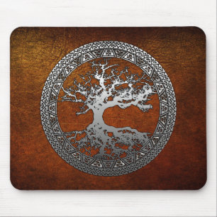 Alfombrilla De Ratón Árbol plateado de la vida