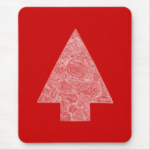 Alfombrilla De Ratón Árbol rojo