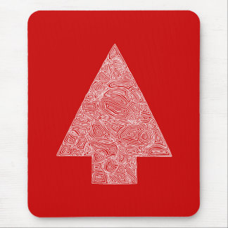 Alfombrilla De Ratón Árbol rojo