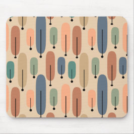 Alfombrilla De Ratón Árboles atómicos retro