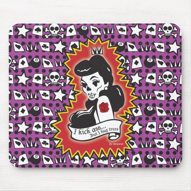 Alfombrilla De Ratón árboles del abrazo (cojín de ratón) (Frente)