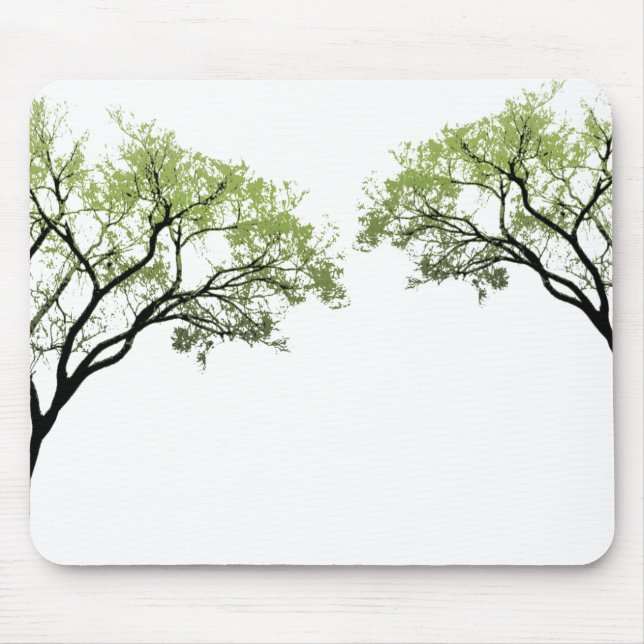 Alfombrilla De Ratón Árboles Mousepad de la primavera (Frente)