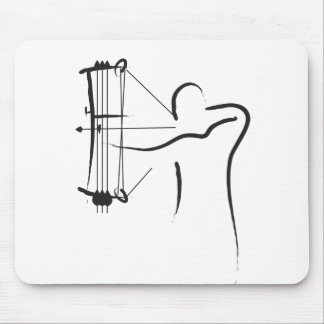 Alfombrilla De Ratón Archer compuesto masculino
