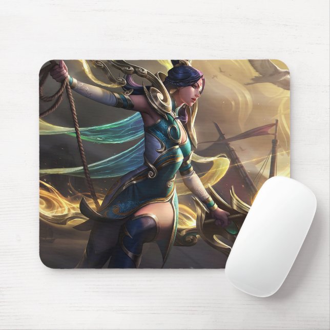 Alfombrilla De Ratón Archer Gaming Mousepad | ¡Personalizable (Con ratón)