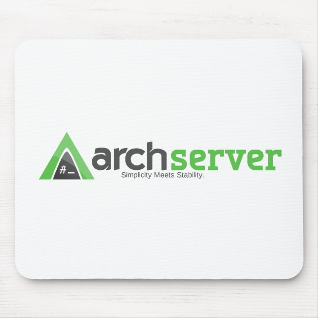 Alfombrilla De Ratón ArchServer Mousepad (Frente)