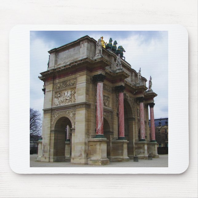 Alfombrilla De Ratón Arco de Triunfo del Carrousel. (Frente)