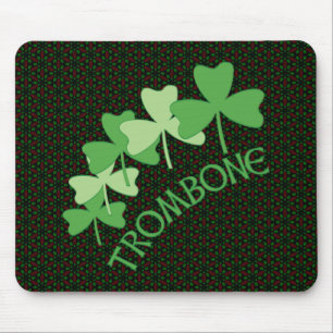 Alfombrilla De Ratón Arco de Trombone Shamrock