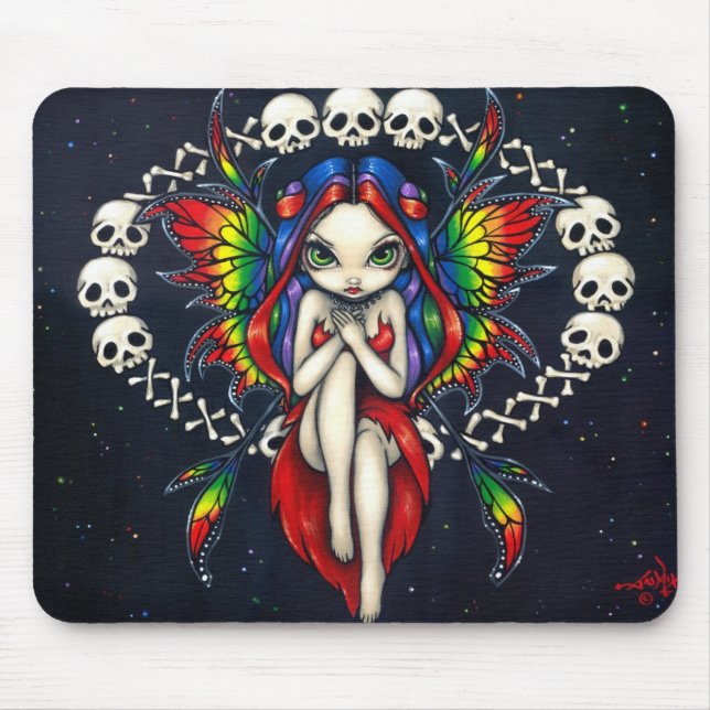 Alfombrilla De Ratón "Arco iris de los huesos" Mousepad (Frente)