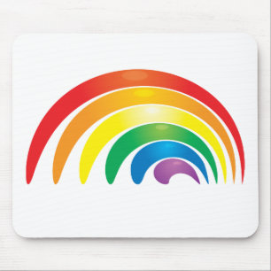 Alfombrilla De Ratón Arco iris elegante