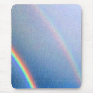 Alfombrilla De Ratón Arco iris en la lluvia