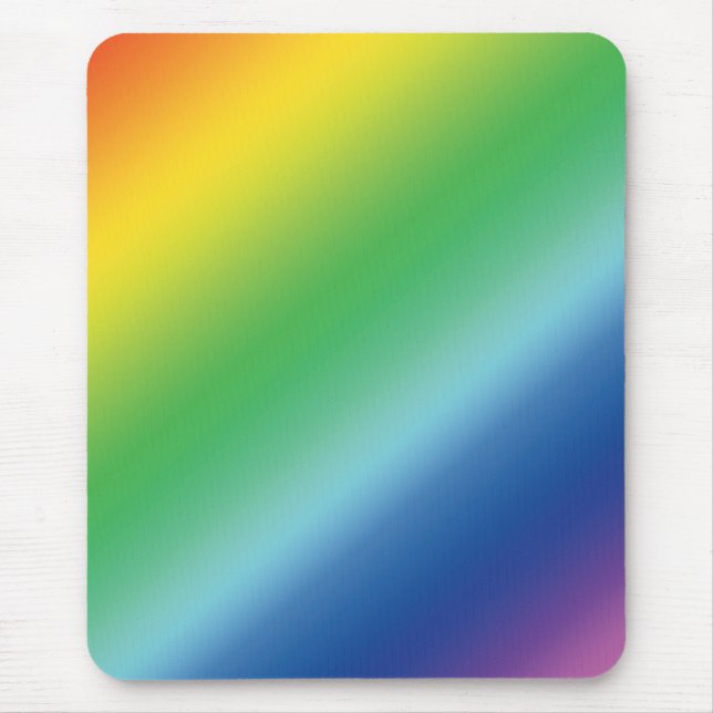 Alfombrilla De Ratón Arco iris Mousepad (Frente)
