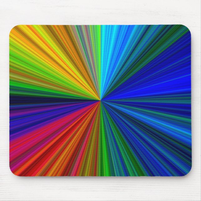 Alfombrilla De Ratón Arco iris Mousepad (Frente)