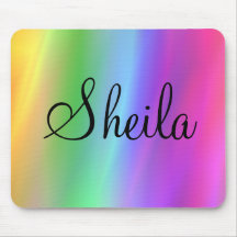 Arco iris Mousepad conocido