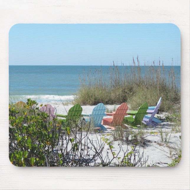 Alfombrilla De Ratón Arco iris ocultado (Frente)