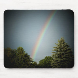 Alfombrilla De Ratón Arco iris sobre Evergeen