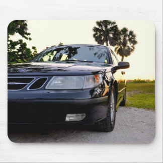 Alfombrilla De Ratón Arco SportWagon 2005 de Saab 9-5 en la puesta del