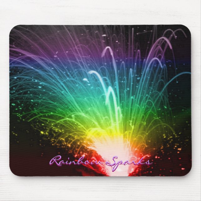 Alfombrilla De Ratón Arcoiris (Frente)