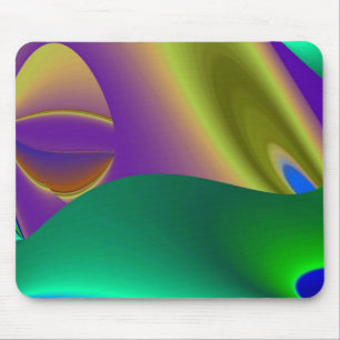 Alfombrilla De Ratón Arcoiris abstracto