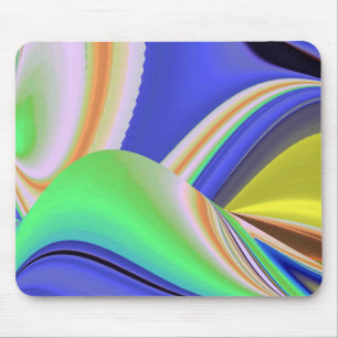 Alfombrilla De Ratón Arcoiris abstracto