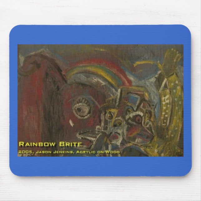 Alfombrilla De Ratón Arcoíris Brite (Frente)