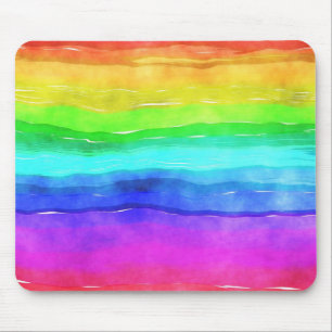 Alfombrilla De Ratón Arcoiris pintado