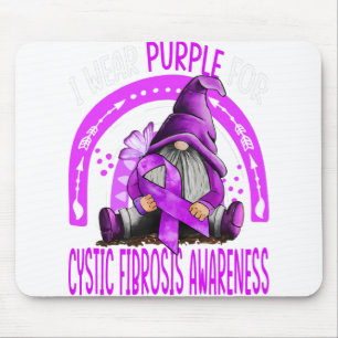 Alfombrilla De Ratón Arcoiris Yo Uso Conciencia De Fibrosis Quística Pú