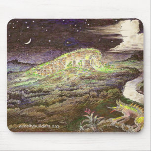 Alfombrilla De Ratón Arcology tropical Mousepad