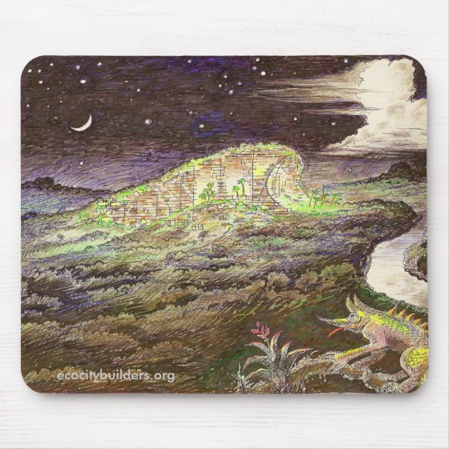 Alfombrilla De Ratón Arcology tropical Mousepad (Frente)