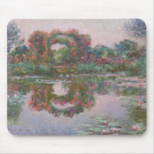 Alfombrilla De Ratón Arcos floridos, Giverny - Claude Monet - c1913.j