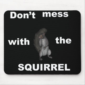 Alfombrilla De Ratón Ardilla enojada Mousepad