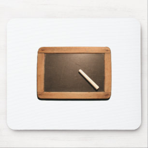 Alfombrilla De Ratón Ardoise Añadir tu ratón de pizarra de escuela de v