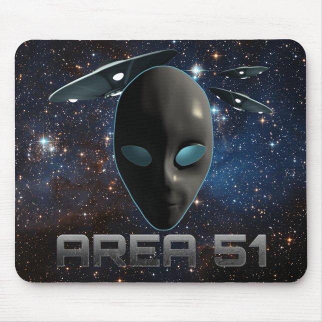 Alfombrilla De Ratón Área 51 (Frente)