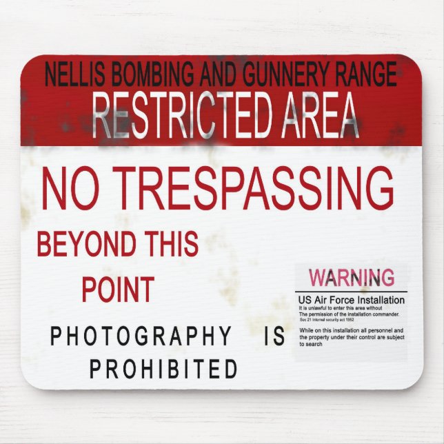 Alfombrilla De Ratón Área 51 Mousepad (Frente)