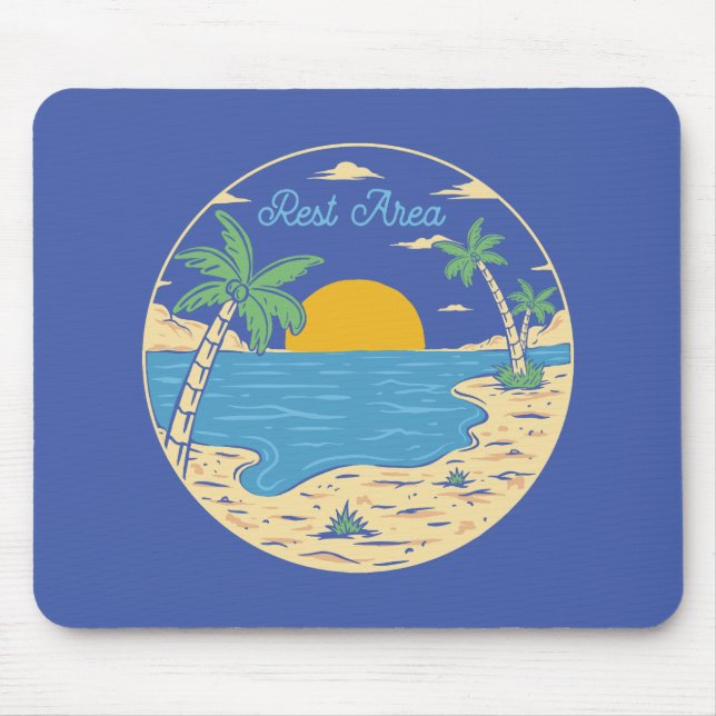Alfombrilla De Ratón Área de descanso (Frente)