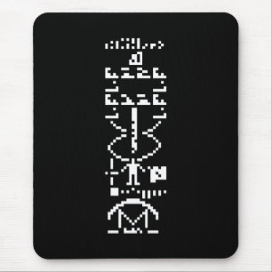 Alfombrilla De Ratón Arecibo Binary Message 1974