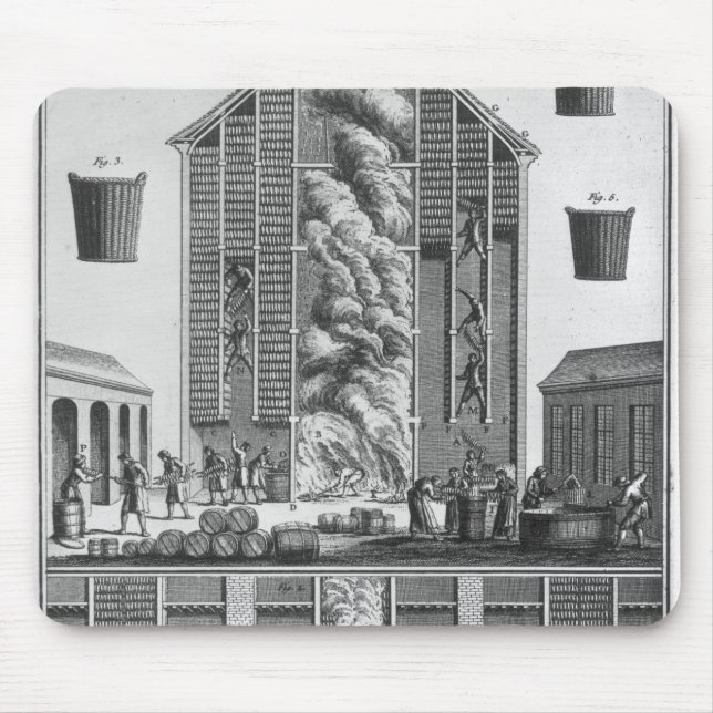 Alfombrilla De Ratón Arenques que fuman (Frente)