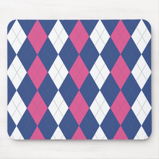 Alfombrilla De Ratón Argyle Mousepad, Mascota del profesor (Frente)