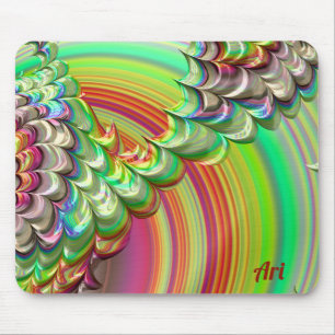Alfombrilla De Ratón ARI ~ Multitud de Zany Shades Par Fractal del rató
