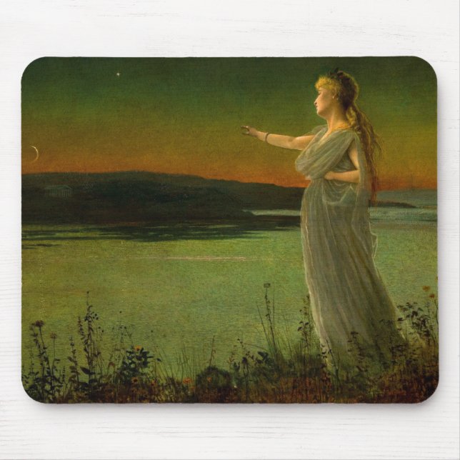 Alfombrilla De Ratón Ariadne en Naxos John Atkinson Grimshaw (Frente)