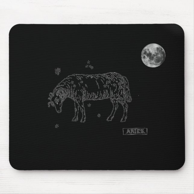 Alfombrilla De Ratón Aries Mouse Pad (Frente)