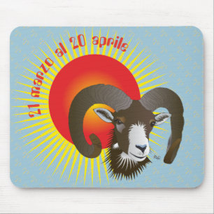 Alfombrilla De Ratón Ariete 21 marzo al 20 aprile Taptini por ratón