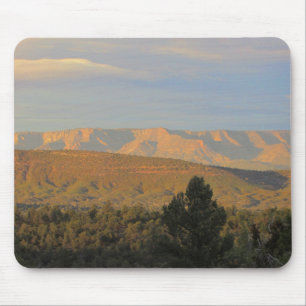 Alfombrilla De Ratón Arizona Landscape Photo Pine Trees and Mountains