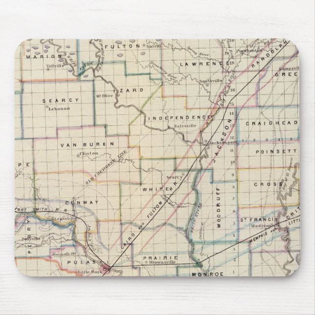 Alfombrilla De Ratón Arkansas 5 (Frente)