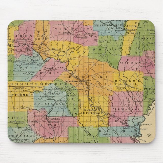 Alfombrilla De Ratón Arkansas 7 (Frente)