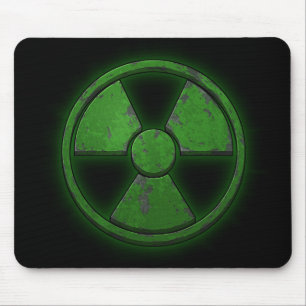 Alfombrilla De Ratón Arma nuclear verde