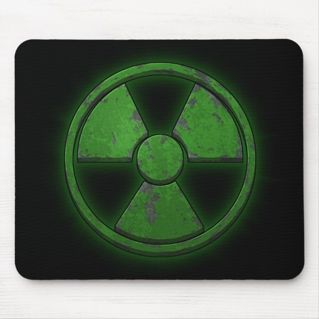 Alfombrilla De Ratón Arma nuclear verde (Frente)