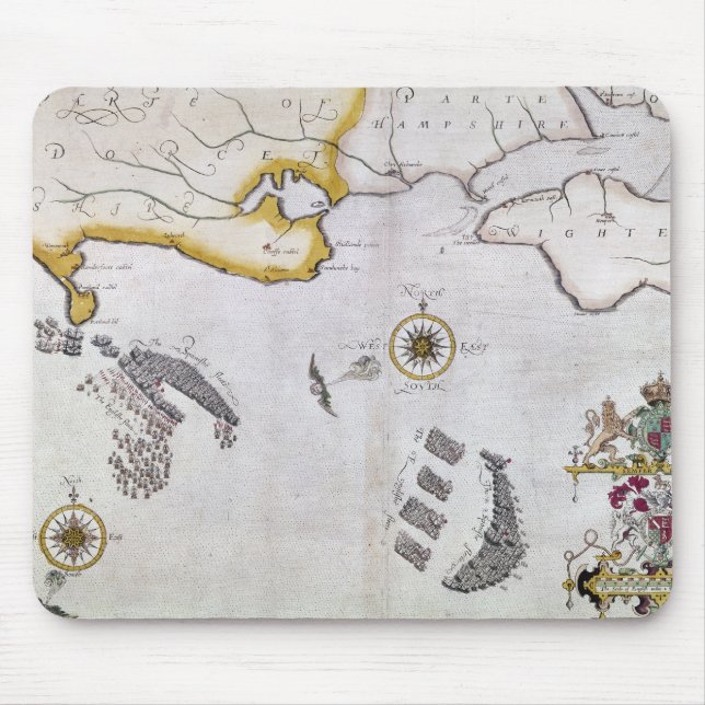 ALFOMBRILLA DE RATÓN ARMADA INVENCIBLE, 1588 2 (Frente)